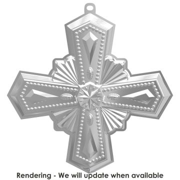 2026 Reed & Barton Christmas Cross 56th Edition Sterling Ornament image